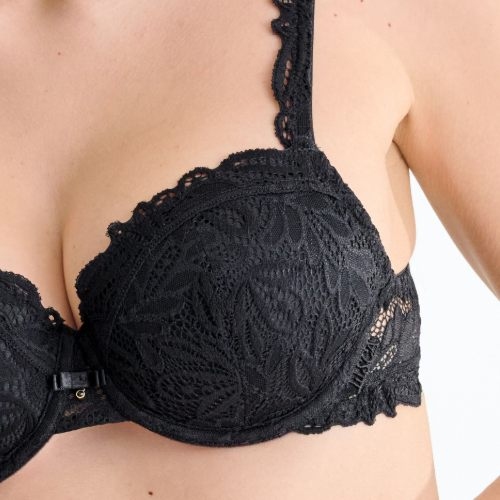 Lisca Tiara noir soutien-gorge rembourré