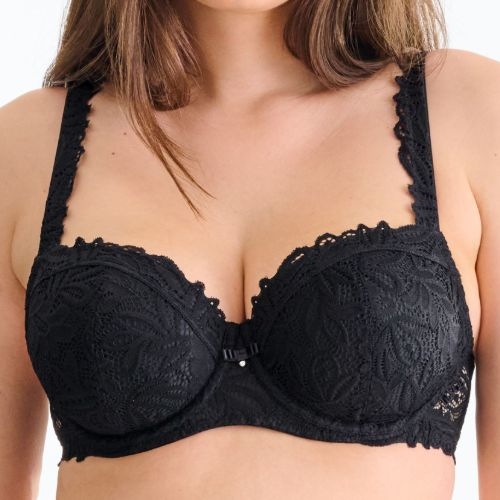 Lisca Tiara noir soutien-gorge rembourré