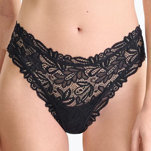Lisca Tiara noir slip brésilien