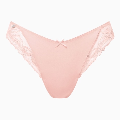 Lisca Sugarlace pink mist slip brésilien