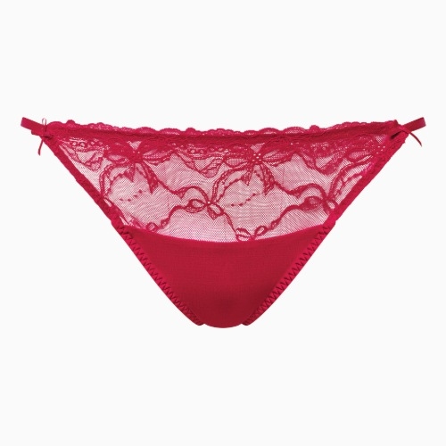 Lisca Sugarlace cherry crimson slip