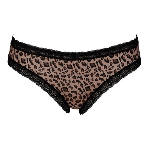 After Eden Giselle animal print slip