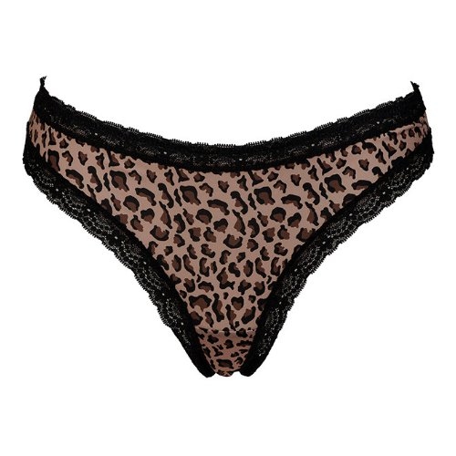 After Eden Giselle animal print culotte string