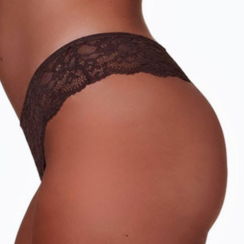After Eden Daisy brun foncé culotte string