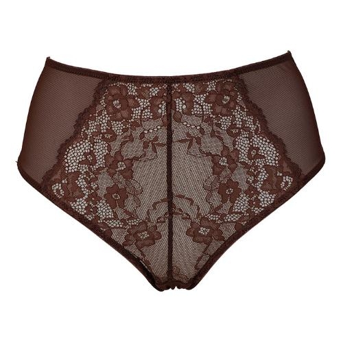 After Eden D-Cup & Up NF BO brun foncé culotte string