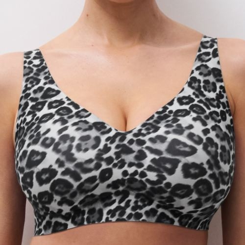 Chantelle SoftStretch leopard soutien-gorge sans armatures en dentelle