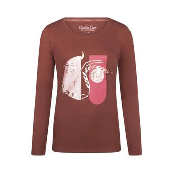 Charlie Choe Warm Nights Pyjama Shirt Bruin