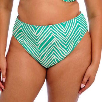 Elomi Swim Fiji Falls Mid Rise bikini broekje Marine Aqua