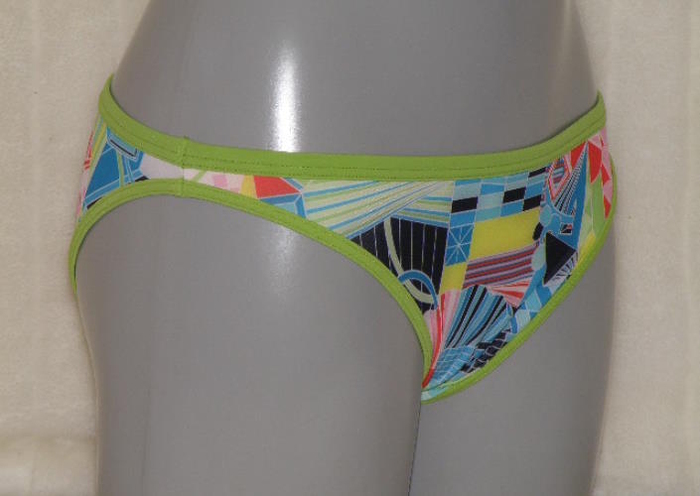 Maillots de bain Marlies Dekkers Yellow Submarine print/vert slip de bikini Maillots de bain Marlies Dekkers Yellow Submarine print/vert slip de bikini
