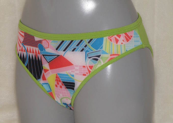 Maillots de bain Marlies Dekkers Yellow Submarine print/vert slip de bikini Maillots de bain Marlies Dekkers Yellow Submarine print/vert slip de bikini