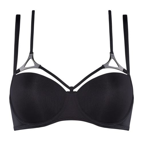 Marlies Dekkers Triangle noir soutien-gorge rembourré Marlies Dekkers Triangle noir soutien-gorge rembourré