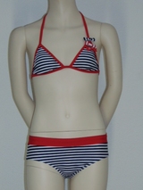 Boobs & Bloomers Stripes rouge/blanc set