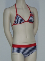 Boobs & Bloomers Stripes rouge/blanc set