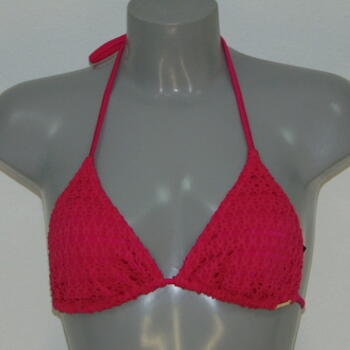 SAPPH BEACH SAMPLES BUBBLES Pink Triangle Bikinitop