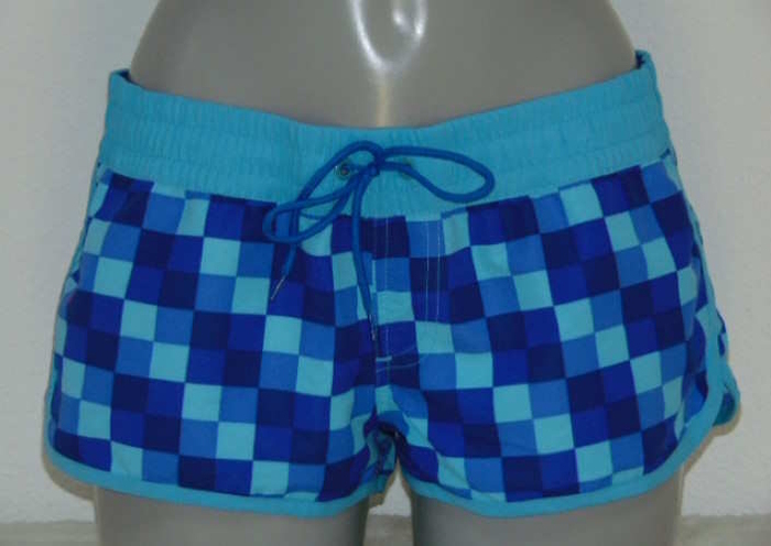 Shiwi Checkered bleu short de plage