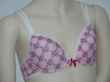 Boobs & Bloomers Checkered rose soutien-gorge pour fille