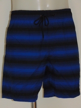 Les hommes de Shiwi Barcode bleu marine maillot de bain pour homme