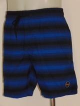 Les hommes de Shiwi Barcode bleu marine maillot de bain pour homme