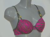 Plage de Sapph sample Hanalei rose/print haut de bikini préformé