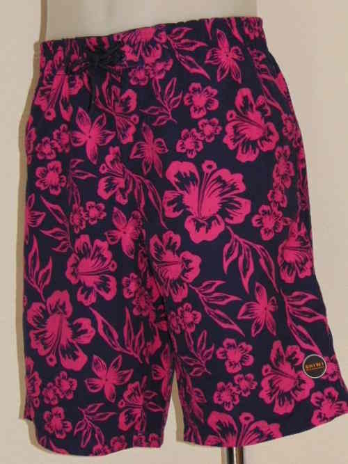 Shiwi Men lotus bleu marine/rose maillot de bain pour homme Shiwi Men lotus bleu marine/rose maillot de bain pour homme