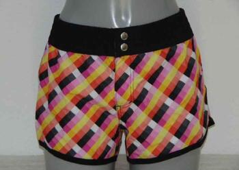 SHIWI AFTER BEACH TRIANGLED Yellow/Pink Board Short