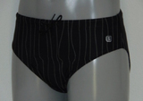 Les hommes de Shiwi pinstripe noir maillot de bain pour homme