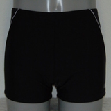 Les hommes de Shiwi pinstripe noir/print maillot de bain pour homme