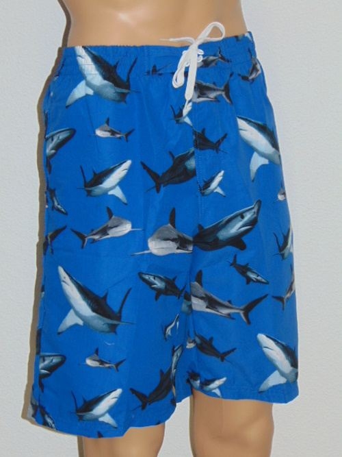 Shiwi Men Shark bleu/print maillot de bain pour homme Shiwi Men Shark bleu/print maillot de bain pour homme