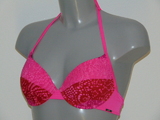 Plage de Sapph Bonaire rose/rouge haut de bikini préformé