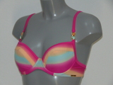 Plage de Sapph Maui rose/print haut de bikini préformé