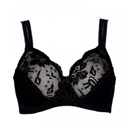 Elbrina Johanna noir soutien-gorge sans forme Elbrina Johanna noir soutien-gorge sans forme