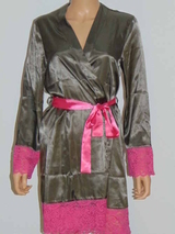 Sapph Sahara gris/rose kimono