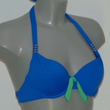 Salon Royal Playa bleu/vert haut de bikini préformé