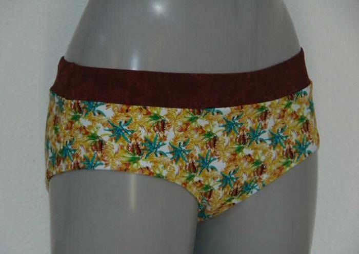 Plage de LingaDore Zanzi Coconut Tree jaune slip de bikini Plage de LingaDore Zanzi Coconut Tree jaune slip de bikini