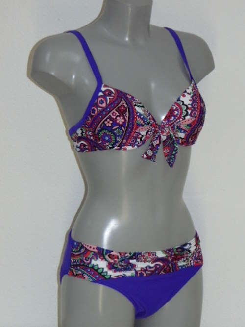 Nickey Nobel Paisley blanc/violet set Nickey Nobel Paisley blanc/violet set