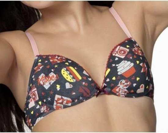 Seins et culottes bouffantes Cupcake gris soutien-gorge pour fille Seins et culottes bouffantes Cupcake gris soutien-gorge pour fille