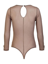 Sapph Uptown Girl taupe corselet
