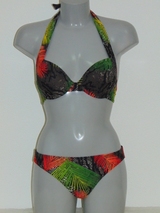 After Eden Dominica print bikinitop push up