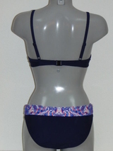 Nickey Nobel Gemma bleu marine/print haut de bikini préformé