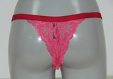 Sapph Eye Candy rose/rouge culotte string
