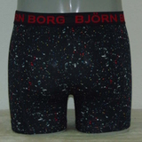 Björn Borg Mineral noir/rouge boxer