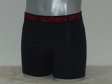 Björn Borg Basic bleu marine/rouge boxer