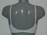 Elbrina Basic blanc soutien-gorge sans armatures en dentelle