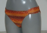 Plage de Sapph Cinnamon orange slip de bikini