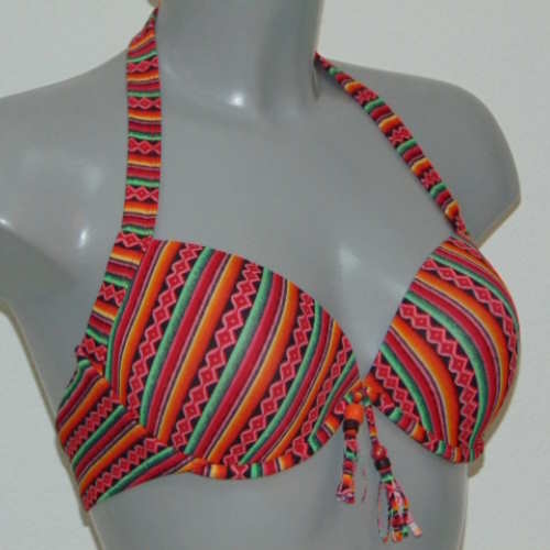 Plage de LingaDore Azteca rouge/print haut de bikini préformé Plage de LingaDore Azteca rouge/print haut de bikini préformé