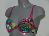 Plage de Sapph Costa Rica vert/rose haut de bikini préformé