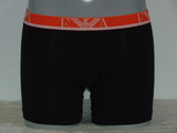 Armani Piccolo noir/orange boxer