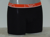 Armani Piccolo noir/orange boxer