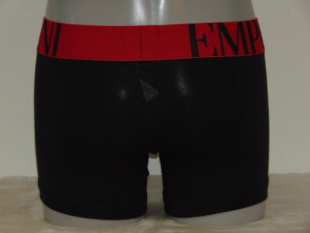 Armani Hommes Superiore noir/rouge boxer Armani Hommes Superiore noir/rouge boxer