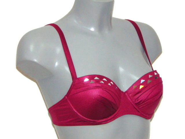 Maillots de bain Marlies Dekkers Lagerthas Reflection fuchsia haut de bikini préformé Maillots de bain Marlies Dekkers Lagerthas Reflection fuchsia haut de bikini préformé